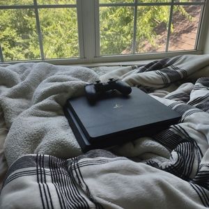 Ps4  1 Terabyte, 1 controller and a game.